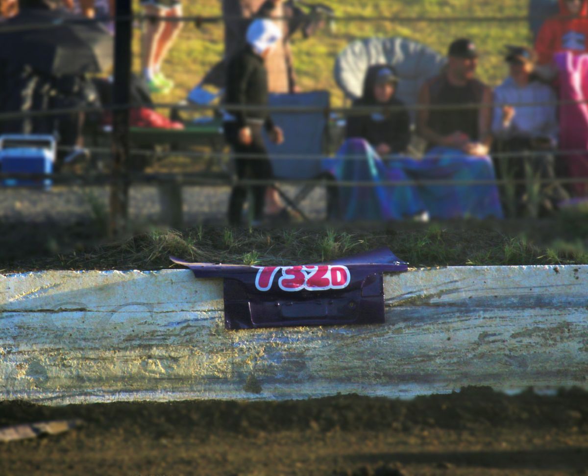 Motorsport action shot