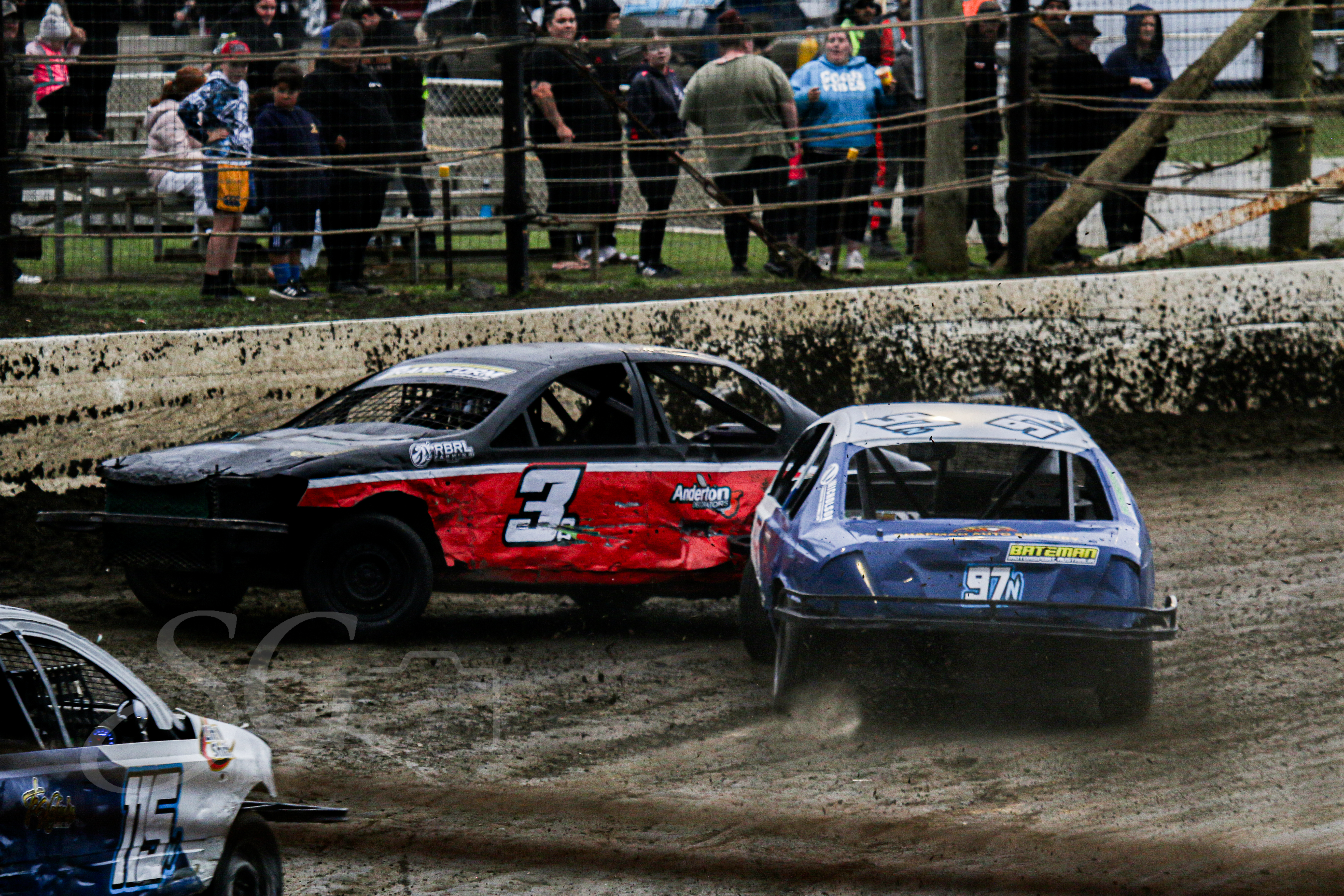 Motorsport action shot