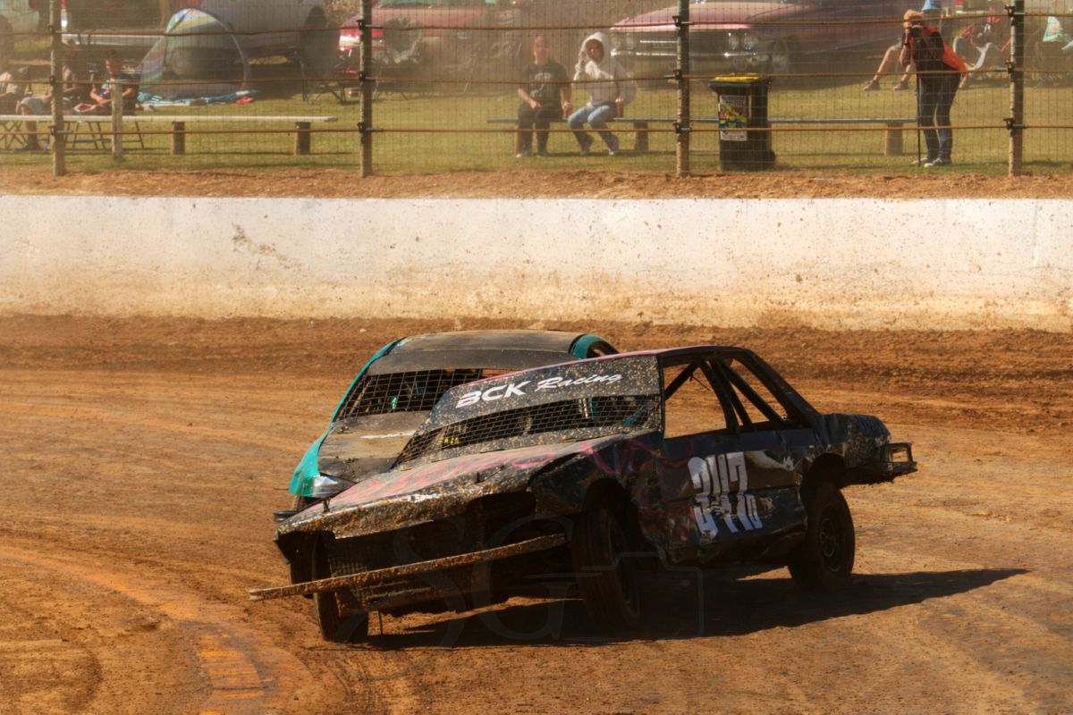 Motorsport action shot