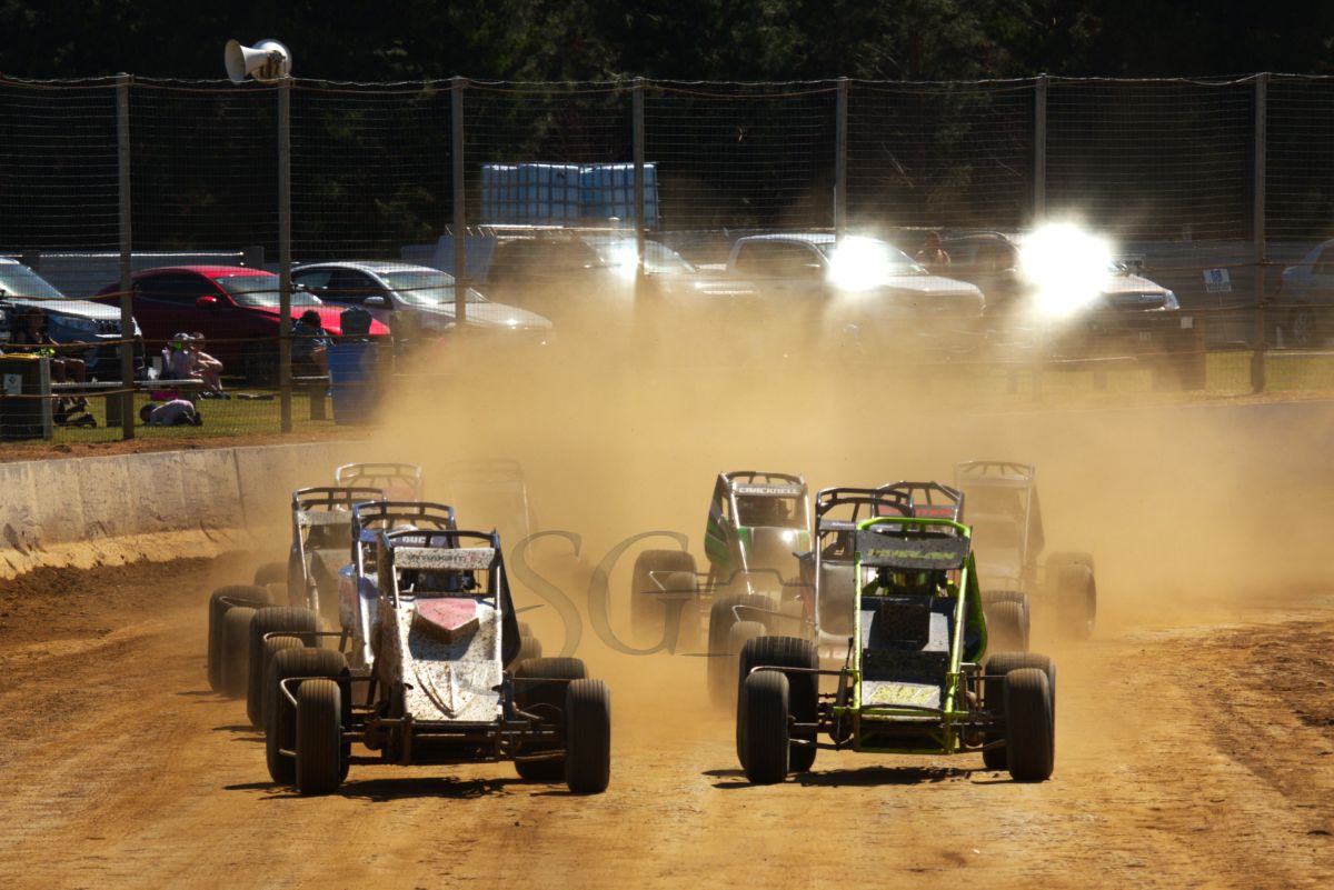 Motorsport action shot