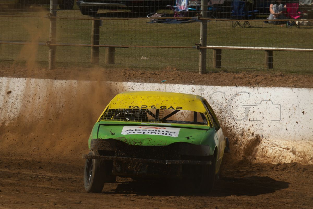 Motorsport action shot